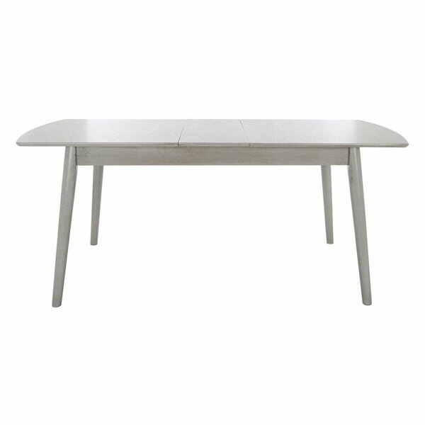 Safavieh 70.9 x 31.5 x 29.1 in. Kay Extension Dining Table, Grey DTB1406C